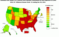 flu epidemic map 2015